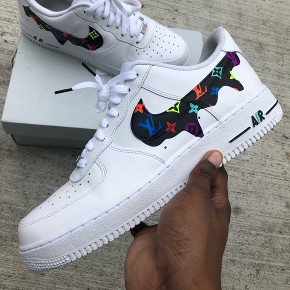 custom nike drip shoes